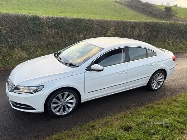 Used VW CC 150 HP (110 kW) 2014 White Sedan
