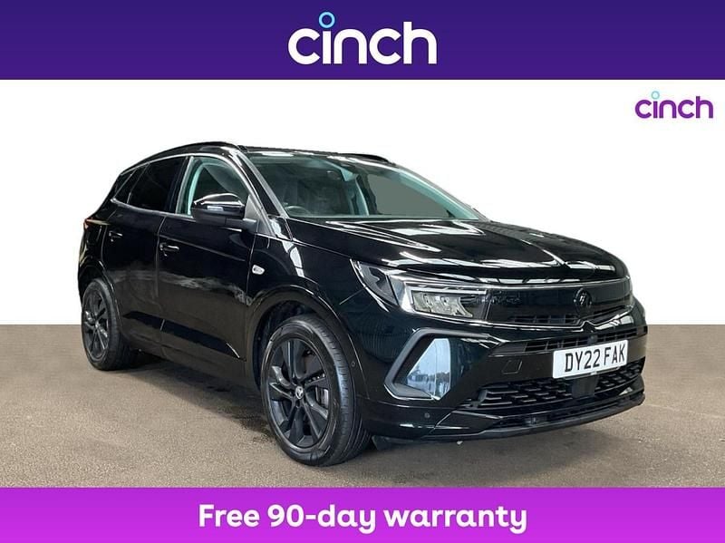 Black Used 2022 Vauxhall Grandland X GS Line SUV | £16,499 (Fair price) - Image 1/3