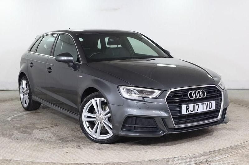 Used Audi A3 Sportback S-Line 110 HP (80 kW) 2017 Grey Hatchback