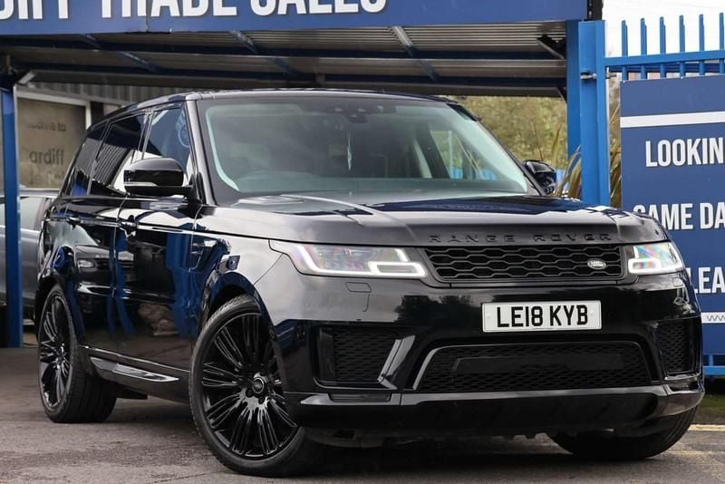 Black Used 2018 Land Rover Range Rover Sport HSE Dynamic SUV | £28,991 (Good price) - Image 1/4