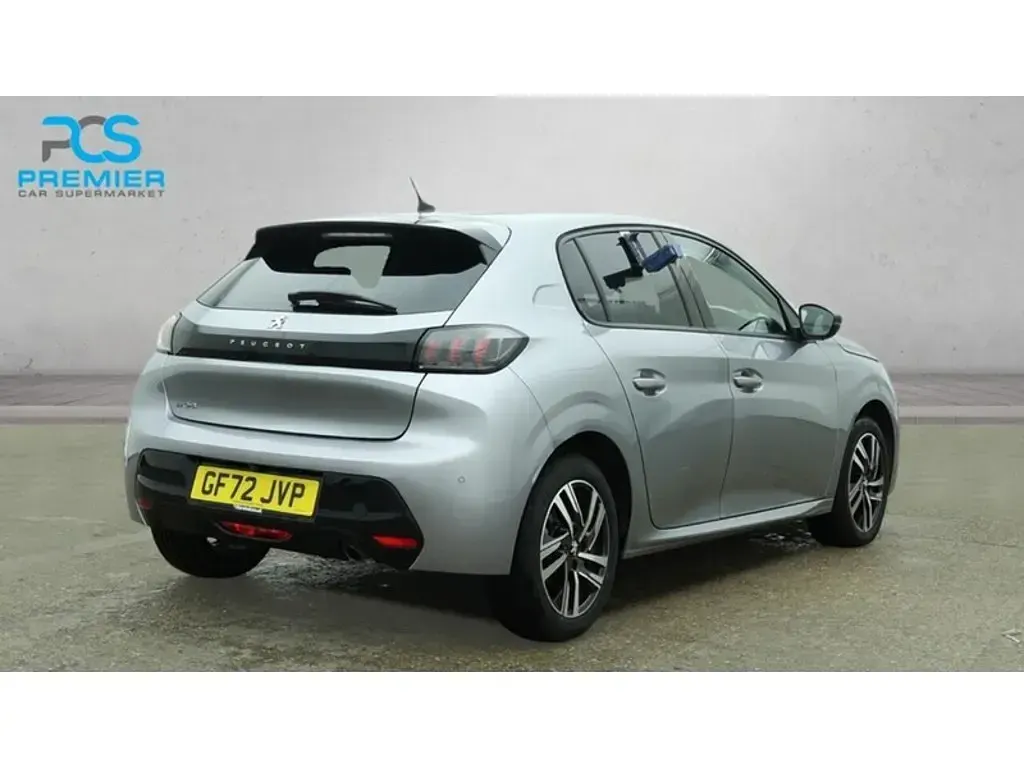 Begagnad Peugeot 208 Allure+ 2022 Grå Halvkombi
