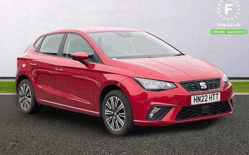 Used Seat Ibiza Comfort 80 HP (58 kW) 2022 Red Hatchback