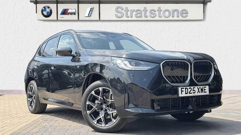 Black Used 2025 BMW X3 M Sport SUV | £44,495 (Good price) - Image 1/4