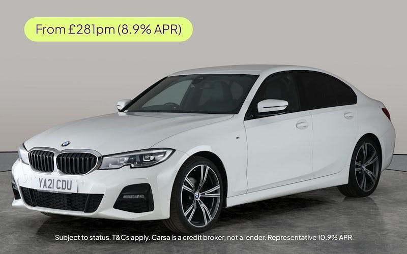 White Used 2021 BMW 320 M Sport Sedan | £17,990 (Fair price) - Image 1/3