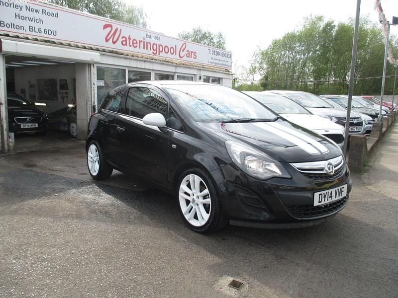 Black Used 2014 Vauxhall Corsa Hatchback | £4,995 (Fair price) - Image 1/4