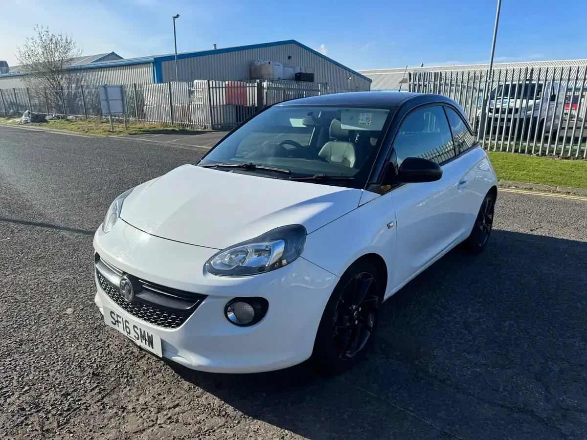 Used Vauxhall Adam 2016 White Hatchback