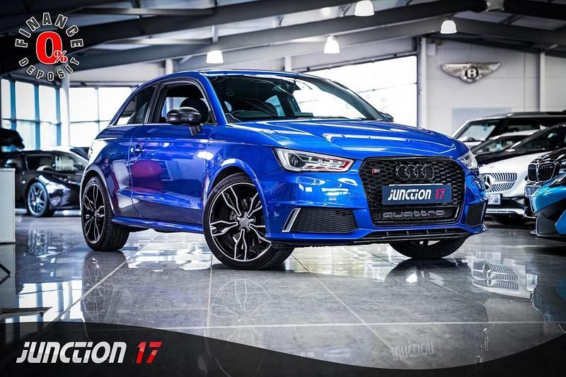 Used Audi S1 Business 231 HP (169 kW) 2015 Blue Hatchback