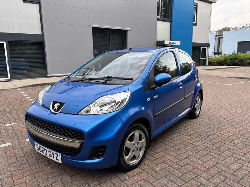Blue Used 2010 Peugeot 107 Hatchback | £2,500 (Fair price) - Image 1/4