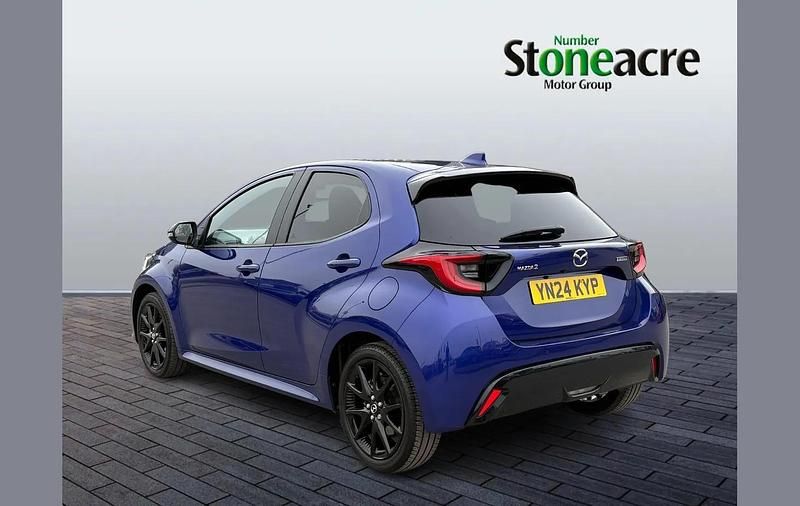 Used Mazda 2 Homura-Line 113 HP (83 kW) 2024 Blue Hatchback