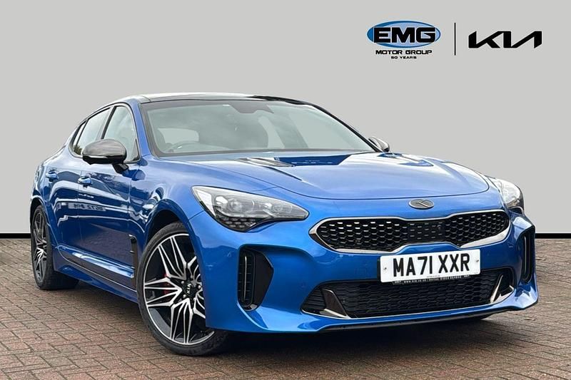 Blue Used 2021 Kia Stinger Hatchback | £32,495 - Image 1/3