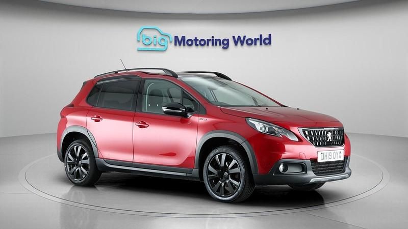 Red Used 2019 Peugeot 2008 GT-line SUV | £9,400 (Super price) - Image 1/4