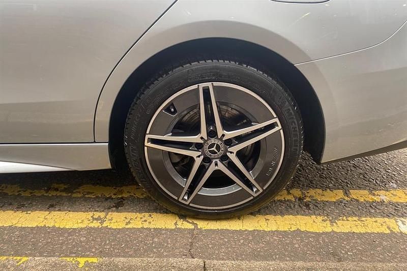 Used Mercedes C300e AMG Line Premium Plus 313 HP (230 kW) 2024 High tech silver Sedan