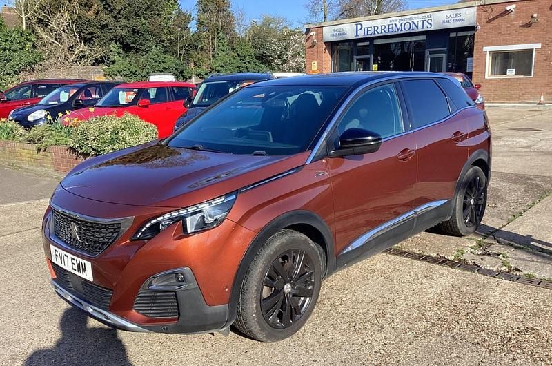 Used Peugeot 3008 GT-line 2017 Bronze SUV