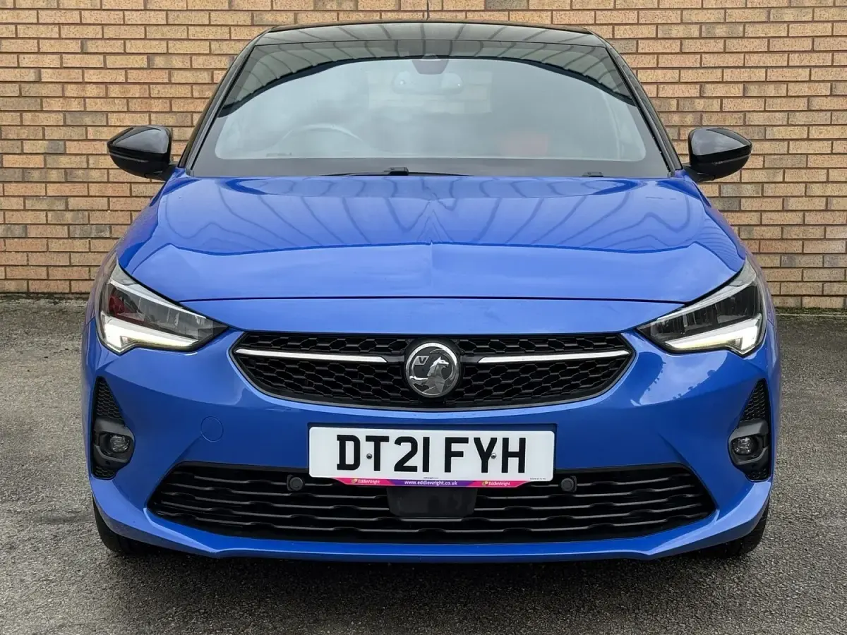 Used Vauxhall Corsa-e SRi 100 kW (136 HP) 2021 Blue Hatchback