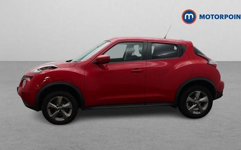 Used Nissan Juke Acenta 113 HP (83 kW) 2019 Red SUV