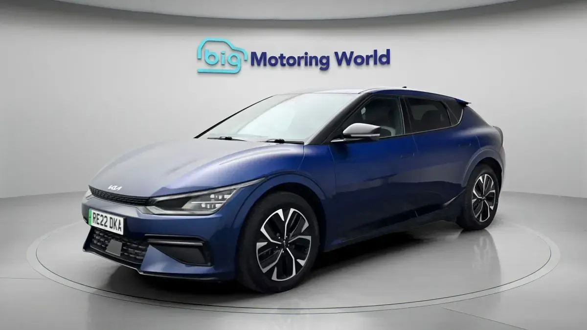 Used Kia EV6 GT-Line 239 kW (325 HP) 2022 Blue SUV