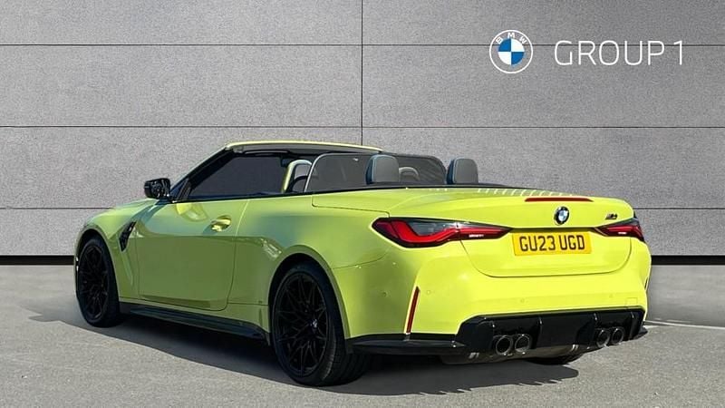 Used BMW M4 Competition Edition 503 HP (369 kW) 2023 Yellow Cabriolet