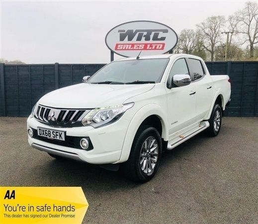 White Used 2018 Mitsubishi L200 Warrior Pickup | £16,140 (A bit pricey) - Image 1/1