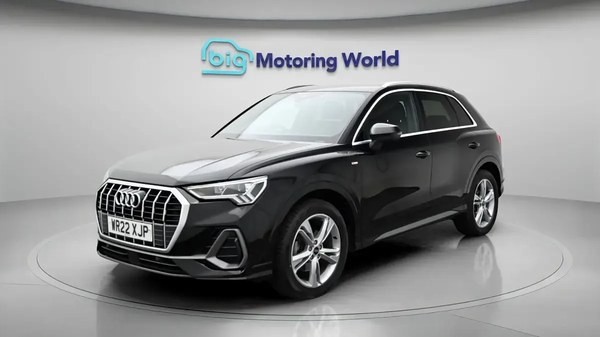 Used Audi Q3 S-Line 150 HP (110 kW) 2022 Black SUV