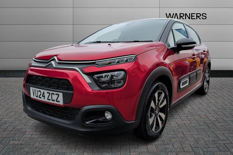 Used Citroën C3 PureTech 82 HP (60 kW) 2024 Red Hatchback
