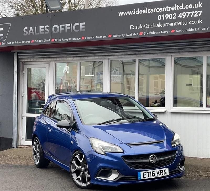Blue Used 2016 Vauxhall Corsa Hatchback | £5,795 (Good price) - Image 1/3