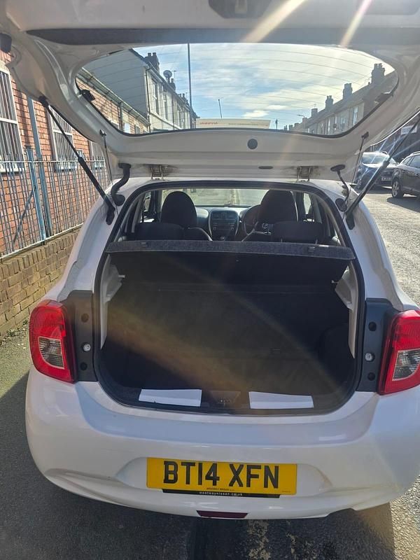 Used Nissan Micra Visia 2014 White Hatchback