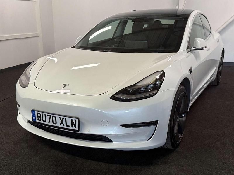 Used Tesla Model 3 Long Range AWD 366 kW (498 HP) 2020 White Sedan