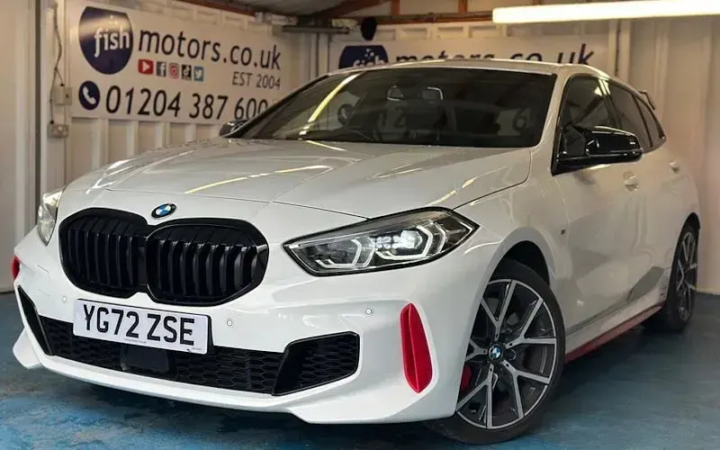 Used BMW 128 ti Comfort Edition 265 HP (194 kW) 2022 White Hatchback