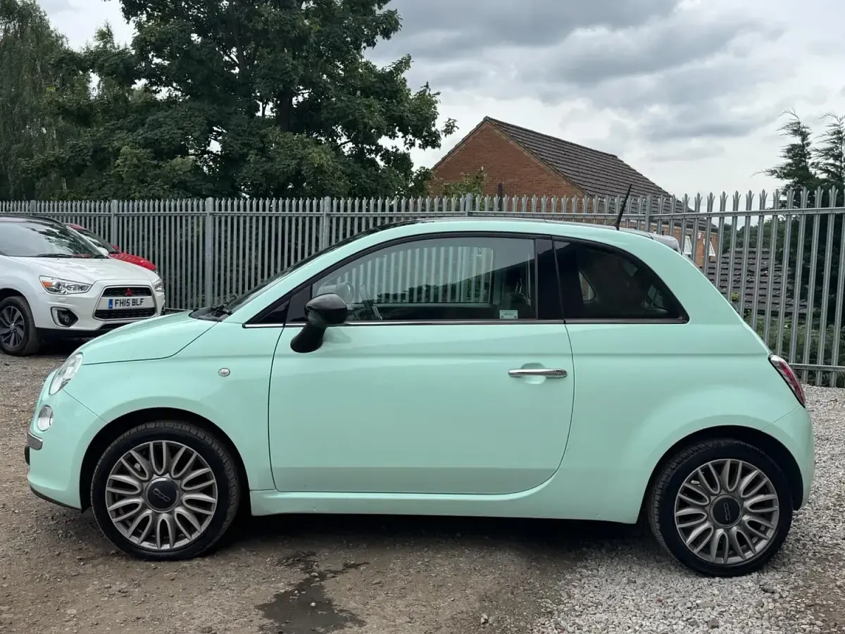 Used Fiat 500 2015 Green Hatchback