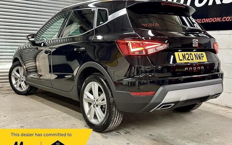 Used Seat Arona FR 116 HP (85 kW) 2020 Black SUV