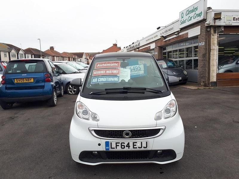 White Used 2014 Smart ForTwo Coupé Pulse Coupe | £5,495 (Expensive) - Image 1/4