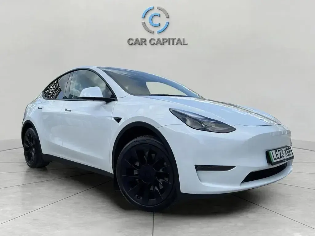 Used Tesla Model Y Long Range AWD 378 kW (514 HP) 2023 White SUV