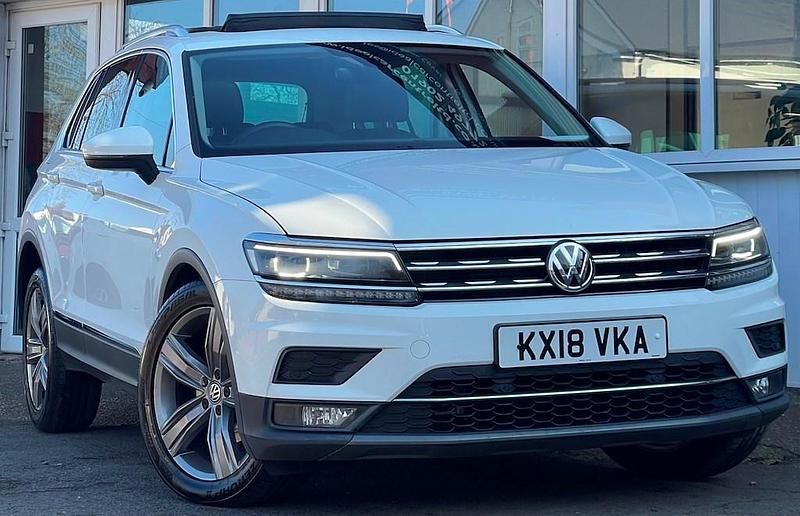 Used VW Tiguan SEL 150 HP (110 kW) 2018 White SUV