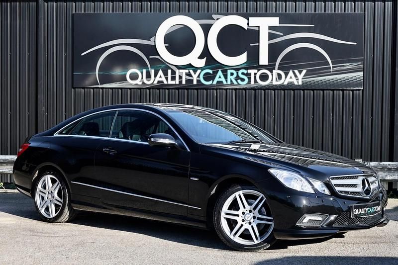 Used Mercedes E350 231 HP (169 kW) 2009 Black Coupe