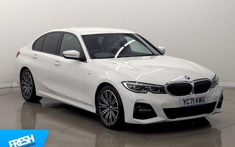 White Used 2021 BMW 318 M Sport Sedan | £19,899 (Fair price) - Image 1/4