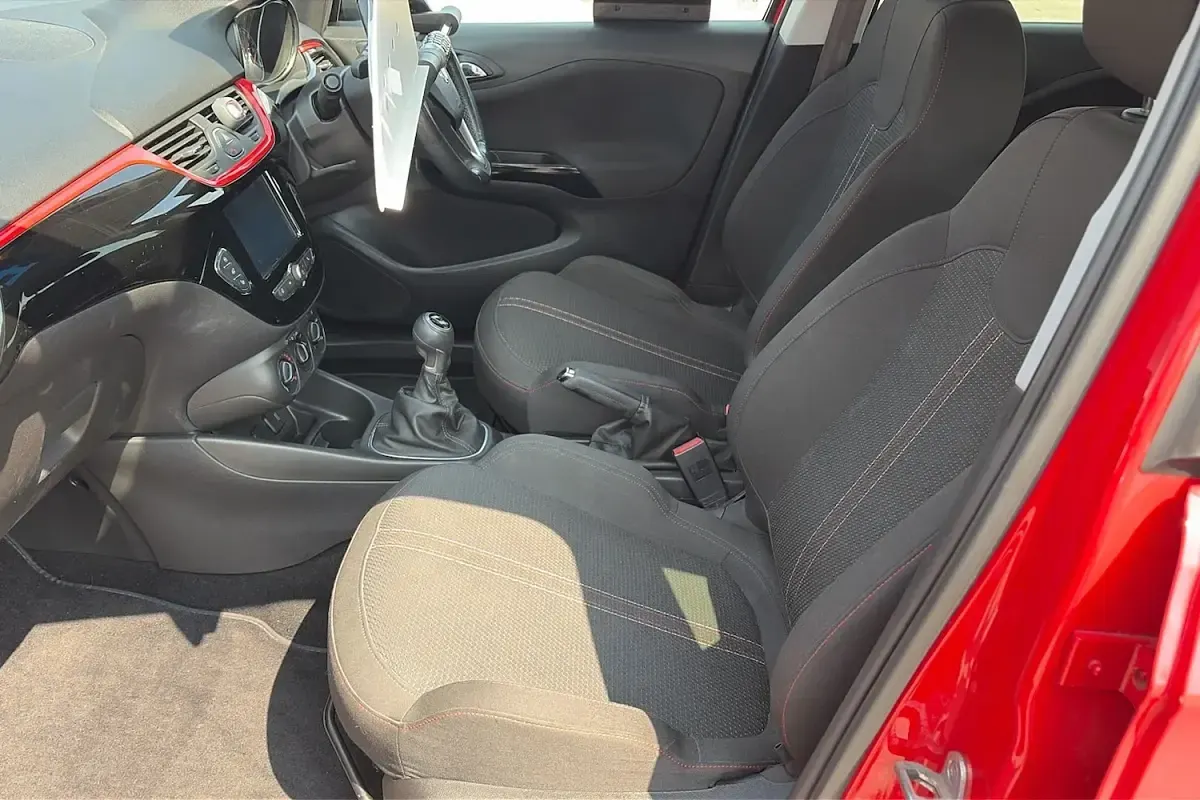 Used Vauxhall Corsa 90 HP (66 kW) 2019 Red Hatchback