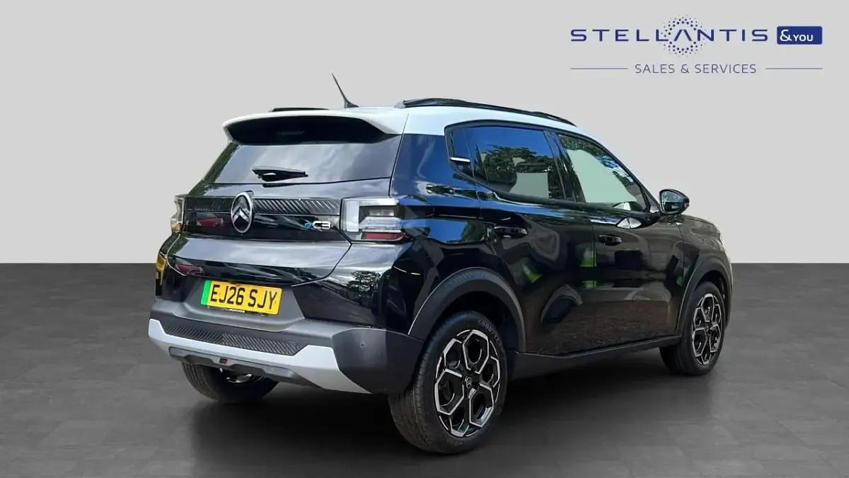New Citroën e-C3 81 kW (111 HP) 2026 Black Hatchback
