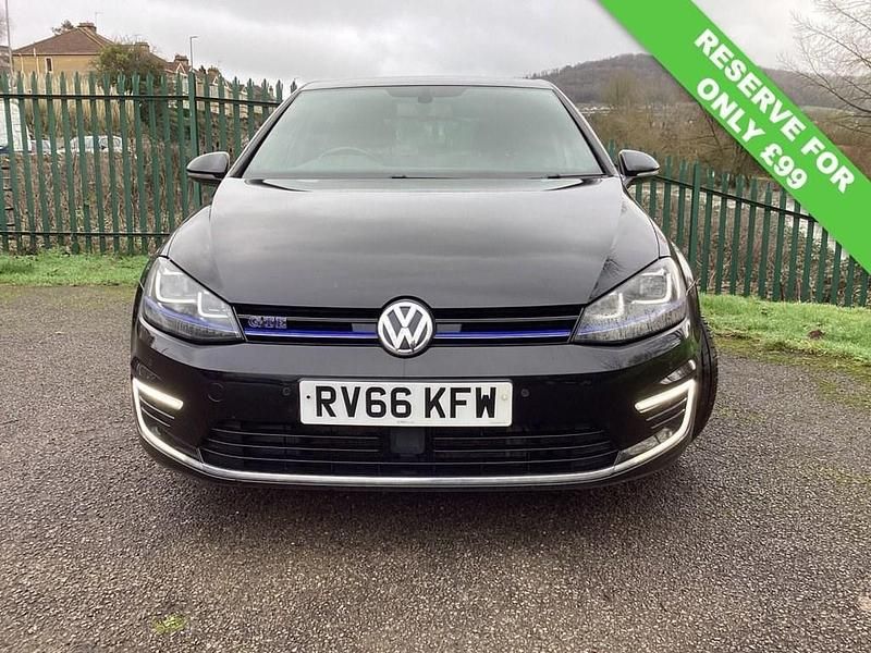 Used VW Golf VII GTE 204 HP (150 kW) 2016 Black Hatchback