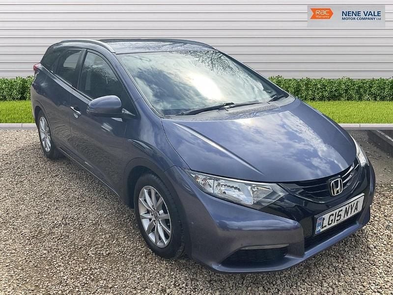 Begagnad Honda Civic S 2015 Blå Kombi