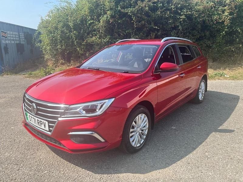 Red Used 2021 MG MG5 EV Exclusive Estate | £8,995 - Image 1/3