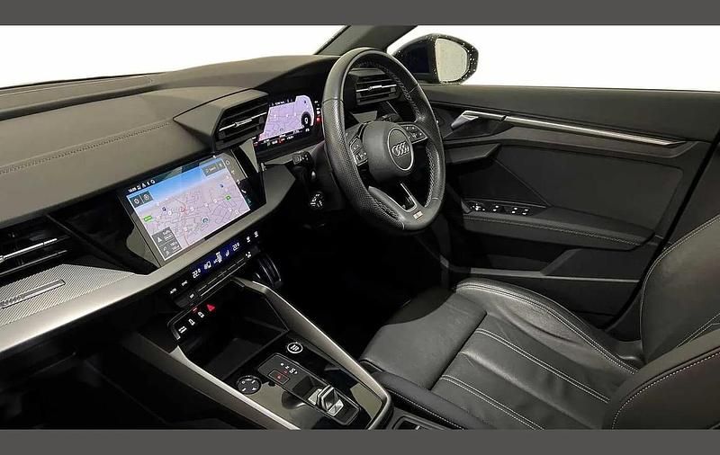 Used Audi A3 S-Line 150 HP (110 kW) 2023 Blue Sedan