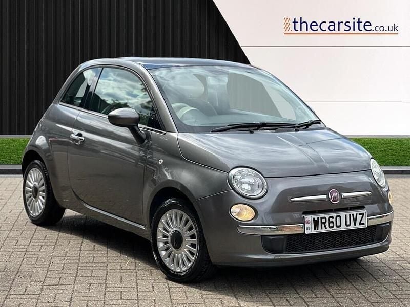 Grey Used 2010 Fiat 500 Lounge Hatchback | £3,495 (Fair price) - Image 1/3