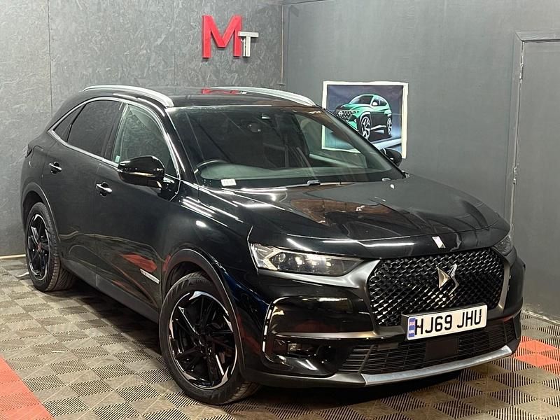 Used DS Automobiles DS7 Crossback Performance 130 HP (95 kW) 2019 Black SUV