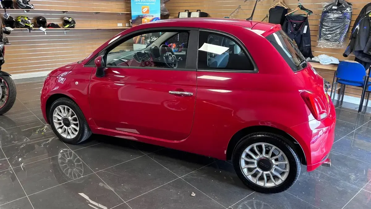 Used Fiat 500 Pop Star 69 HP (50 kW) 2016 Red Hatchback