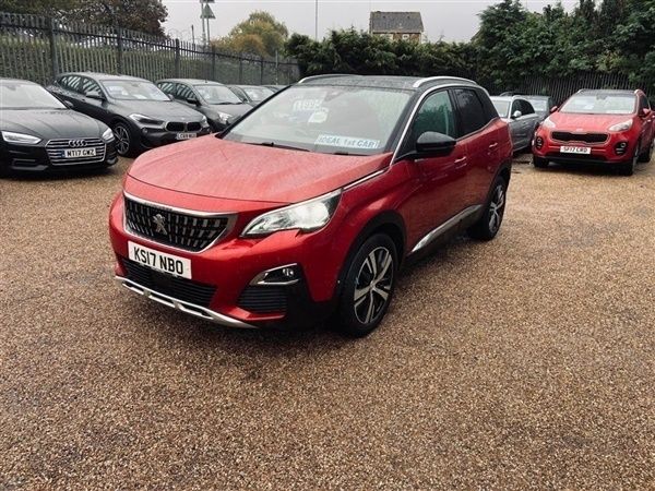 Red Used 2017 Peugeot 3008 Allure Hatchback | £11,995 (Expensive) - Image 1/1