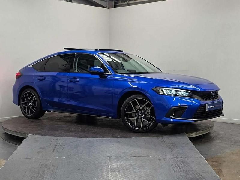 Used Honda Civic Advance 140 HP (102 kW) 2024 Blue Hatchback