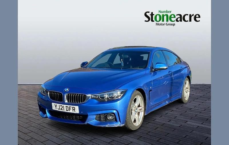 Used BMW 420 M Sport 180 HP (132 kW) 2021 Blue Coupe