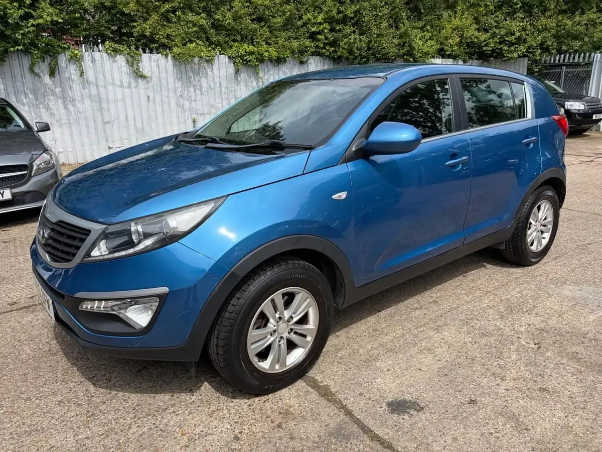 Used Kia Sportage 114 HP (83 kW) 2013 Blue SUV
