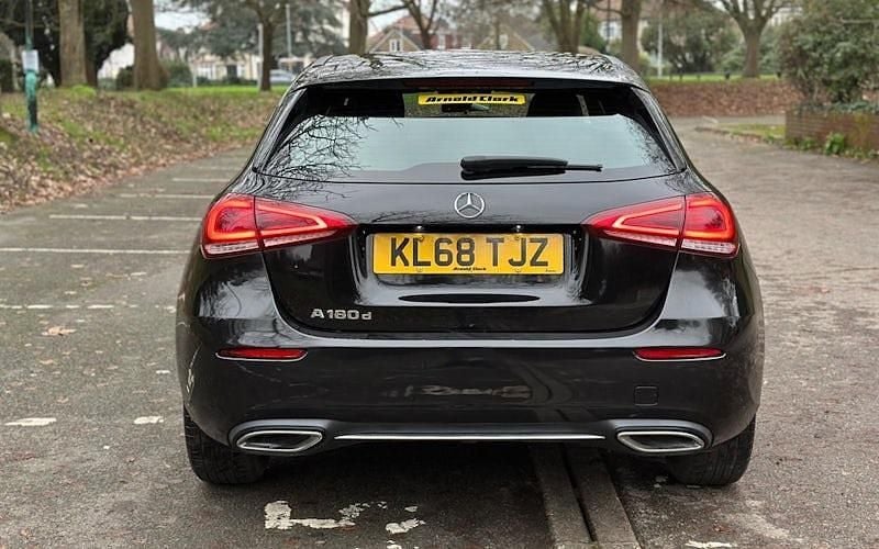 Used Mercedes A180 Executive 116 HP (85 kW) 2019 Black Hatchback