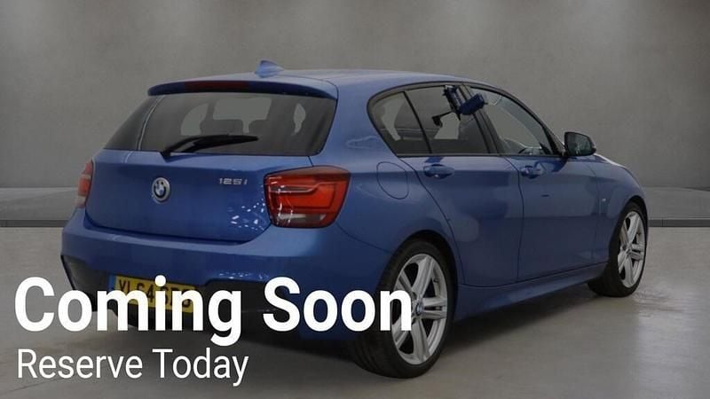 Used BMW 125 M Sport 2015 Blue Hatchback